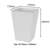 Felton FBL2511 Pasu Bunga Flower Pot W17 x H24cm Dengan Tapak With Saucer White Brown Grey