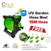 VIP Stackable Garden Hose Reel Set 20Meter 15Meter with wall mounting UV Garden Hose Roller and Rack