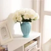 READY STOCK MONN European Minimalist Style Clear Vase for Home Office Flower Deco