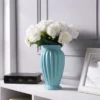 READY STOCK MONN European Minimalist Style Clear Vase for Home Office Flower Deco