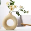 Nordic Irregular Art Vase Minimalist Abstract Flower Vase For Living Room Table Decor