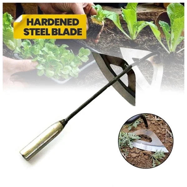 Handheld Garden Small Hoe Household Weeding Rake Vegetable Planting Farm Garden Agricultural Tools Weeding Accessory