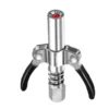 10000psi Double Handle Grease Quick Self Locking Coupler Tool Leak Free Heavy Duty Quick Self Lock Oil Injector Nozzle