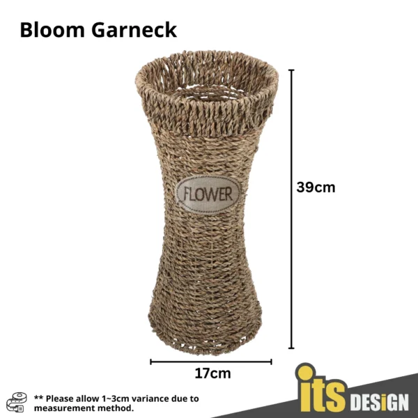 Basket Rattan Vase Nordic Bamboo Basket Rattan Pot