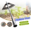 Garden Hoe with Hollow Design for Easy Weeding Silver 16cm x 28cm