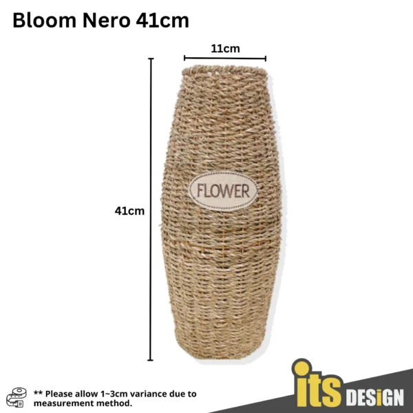 Basket Rattan Vase Nordic Bamboo Basket Rattan Pot