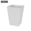 Felton FBL2511 Pasu Bunga Flower Pot W17 x H24cm Dengan Tapak With Saucer White Brown Grey