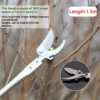 Stainless Steel Extended High Branch Shears Green Garden Shears Extended Scissors Extended Poles Pruning Shears