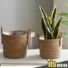 Basket Rattan Vase Nordic Bamboo Basket Rattan Pot