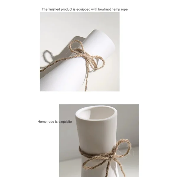 HARII POTTER Ceramic Vase Korean Series Artistic Elegant Home Deco Pasu Seramik Nordic Korean Series