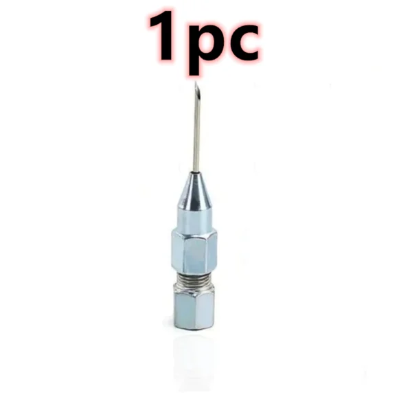 10000psi Double Handle Grease Quick Self Locking Coupler Tool Leak Free Heavy Duty Quick Self Lock Oil Injector Nozzle