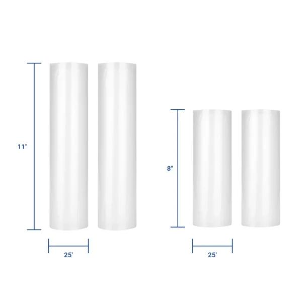 INKBIRD Vacuum Sealer Food Grade Sealing Bags Roll Precut Package Vaccum Storage Rolls Saver Freezer Safe Seal for Sous Vide Cooker