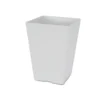 Felton FBL2511 Pasu Bunga Flower Pot W17 x H24cm Dengan Tapak With Saucer White Brown Grey