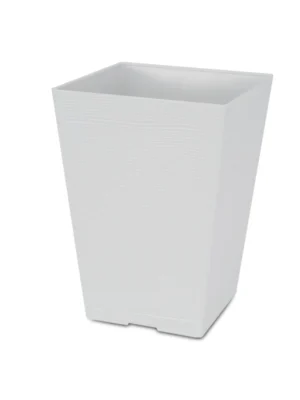 sg-11134201-7rdx8-mchoyhsvfh7qbb.webp Flower Pot W17 x H24cm With Saucer White Brown Grey