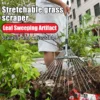 Stainless Steel Leaf Rake Grass Rake Gardening Tool