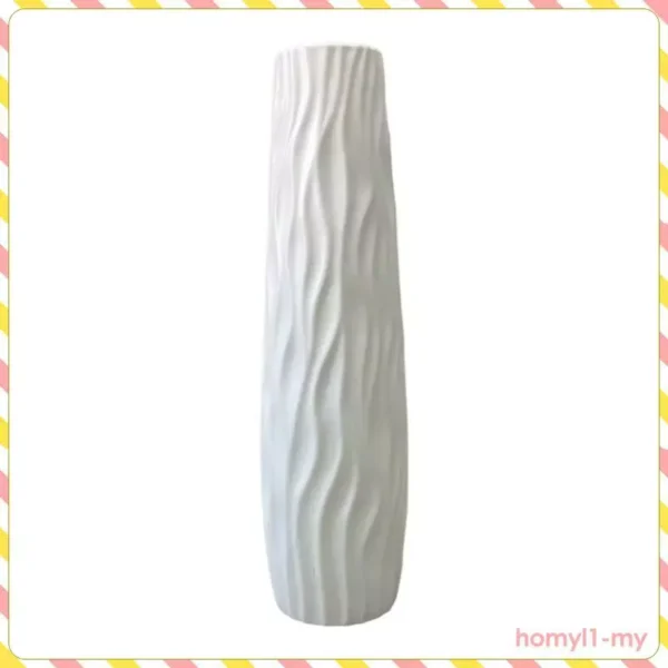 HomylaeMY Floor Vase As A Large Decorative Standing Vase for Flowers with A Sleek Modern Design And Unique Texture for Dining Rooms And Bedrooms