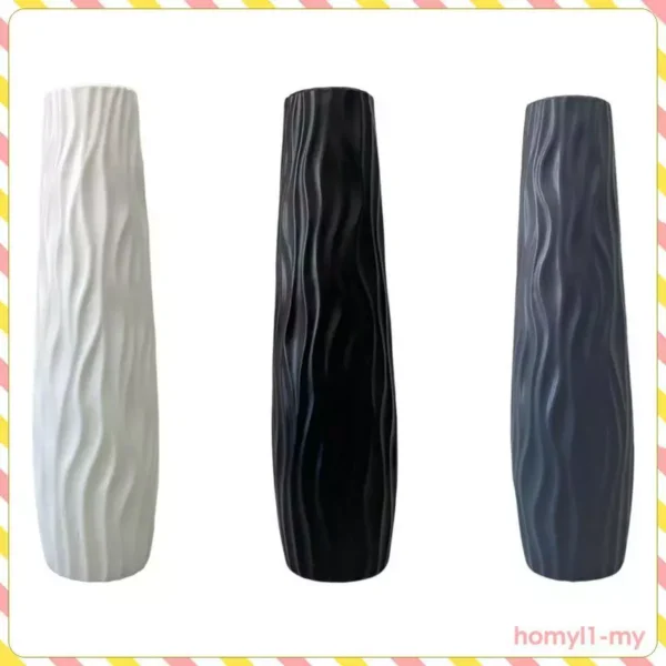 HomylaeMY Floor Vase As A Large Decorative Standing Vase for Flowers with A Sleek Modern Design And Unique Texture for Dining Rooms And Bedrooms