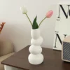 Nordic Irregular Art Vase Minimalist Abstract Flower Vase For Living Room Table Decor