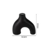 Nordic Irregular Art Vase Minimalist Abstract Flower Vase For Living Room Table Decor