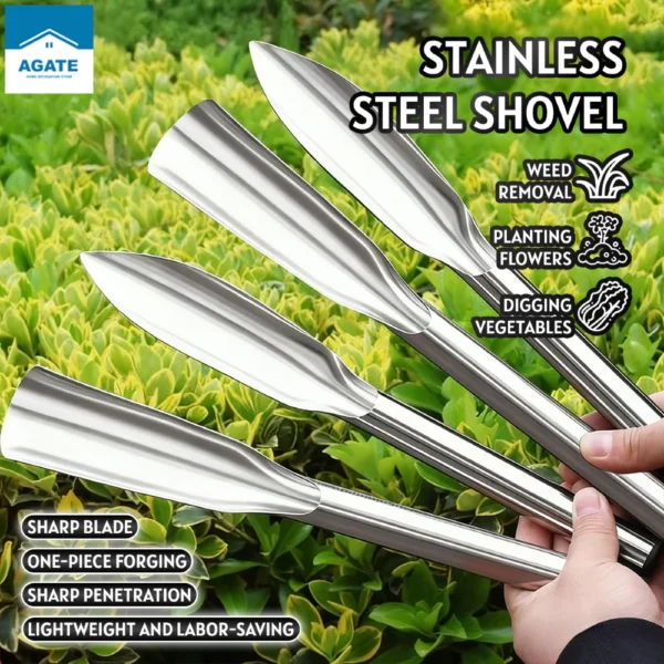 2 pcs Gardening Shovel Set stainless steel gardening shovel