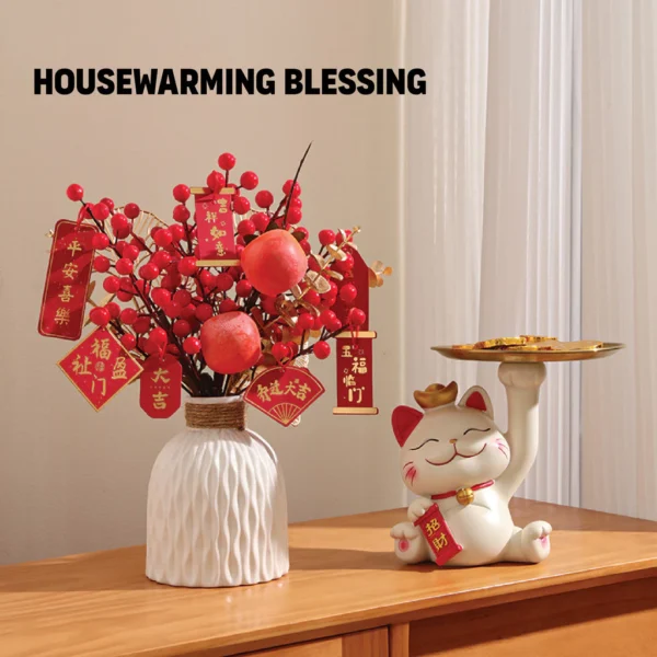 2026 Chinese New Year CNY Set Viral Set Flower Vase CNY Decor Set CNY Flower