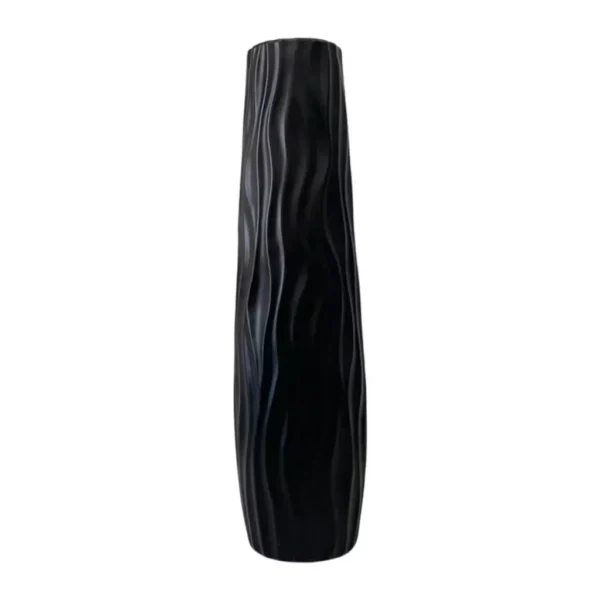 pyygiqtku Modern Tall Vase Sturdy Plastic Decorative Vase for Living Room Bedroom Hallway Corner Interior Design
