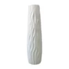 pyygiqtku Modern Tall Vase Sturdy Plastic Decorative Vase for Living Room Bedroom Hallway Corner Interior Design