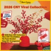 2026 Chinese New Year CNY Set Viral Set Flower Vase CNY Decor Set CNY Flower