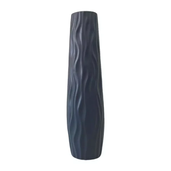 pyygiqtku Modern Tall Vase Sturdy Plastic Decorative Vase for Living Room Bedroom Hallway Corner Interior Design