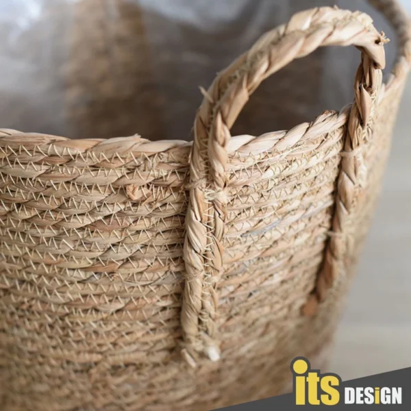 Basket Rattan Vase Nordic Bamboo Basket Rattan Pot