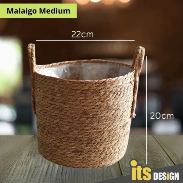 Basket Rattan Vase Nordic Bamboo Basket Rattan Pot