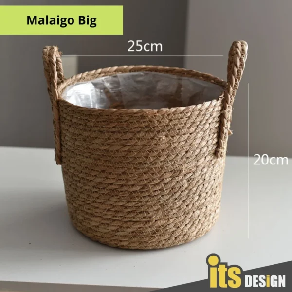 Basket Rattan Vase Nordic Bamboo Basket Rattan Pot
