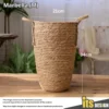 Basket Rattan Vase Nordic Bamboo Basket Rattan Pot