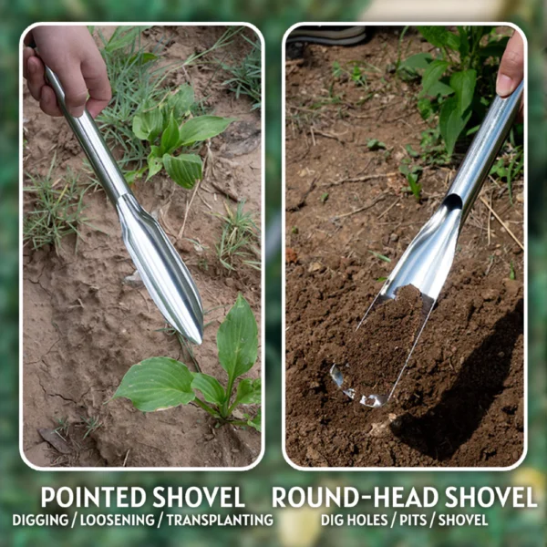 2 pcs Gardening Shovel Set stainless steel gardening shovel