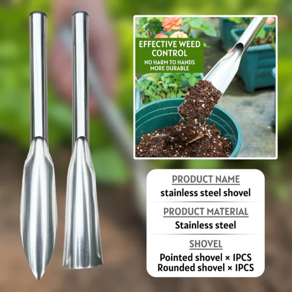 2 pcs Gardening Shovel Set stainless steel gardening shovel