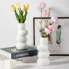 Nordic Irregular Art Vase Minimalist Abstract Flower Vase For Living Room Table Decor